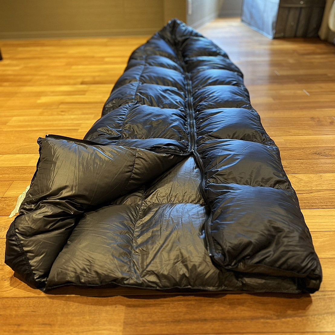 使っていない羽毛ふとんから寝袋を作ってみませんか?