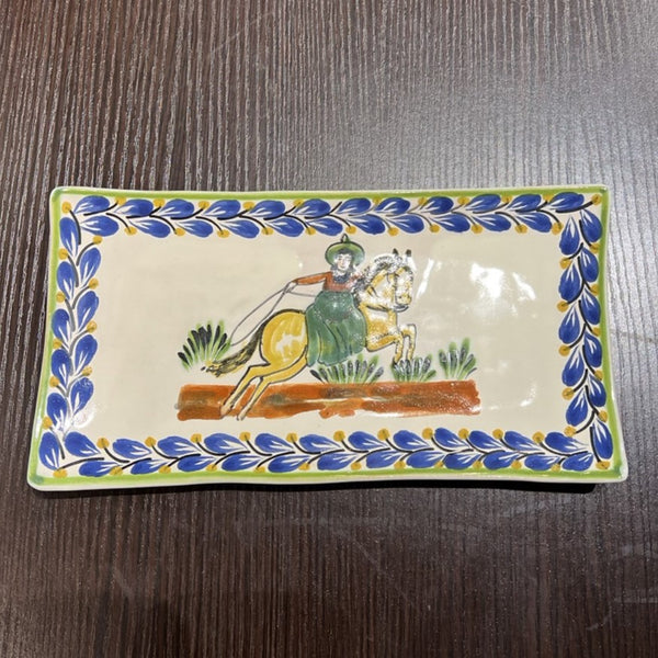 ゴルキーゴンザレス工房 Gorky Gonzalez工房 四角長プレート(24-91)