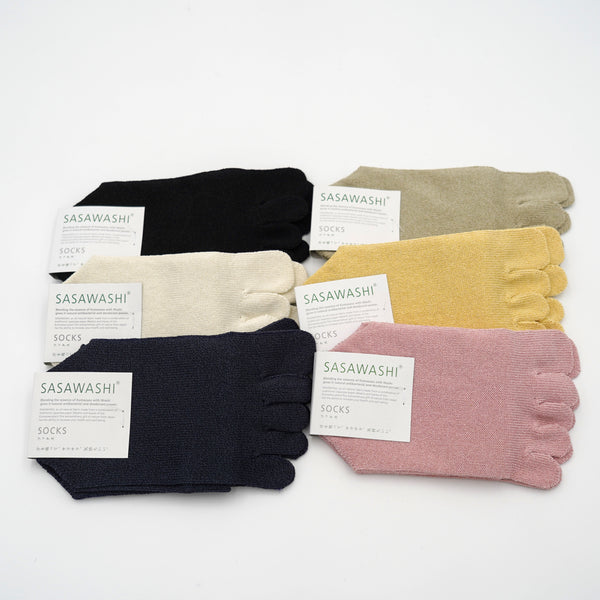 レディス5本指靴下