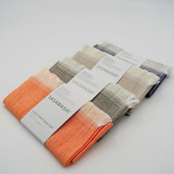 ガーゼマフラー 全4色