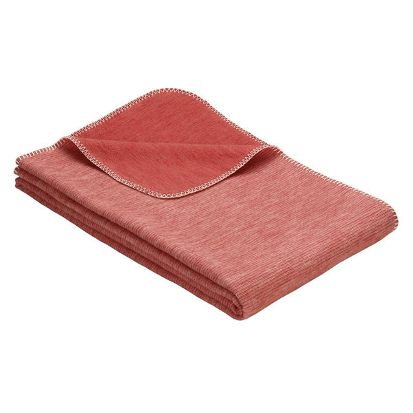 オーガニックコットンブランケット Lausanne オレンジ