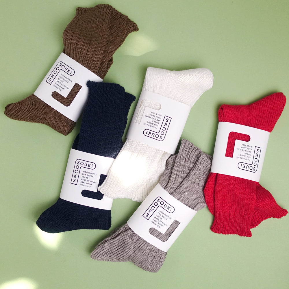 SOUKI SOCKS Branch -ブランチ- 全5色